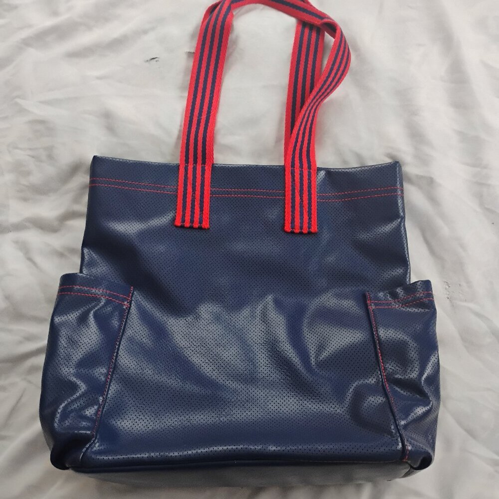 Universal Thread Campus Tote Handbag Blue, Red